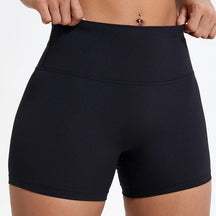 Shorts Esportivo Femininos de Cintura Alta — Modelagem Slim, Levantamento de Bumbum e Conforto Total