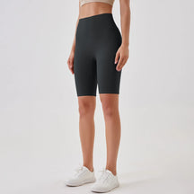 Shorts Cintura Alta — Conforto e Performance para Treino, Corrida e Ciclismo